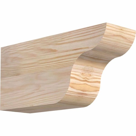 Ekena Millwork Carmel Smooth Rafter Tail, Douglas Fir, 3 1/2"W x 6"H x 12"L RFT04X06X12CAR00SDF